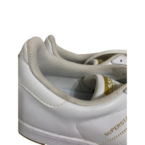 Adidas superstar white men's sneaker size 11.5 - Picture 4 of 9